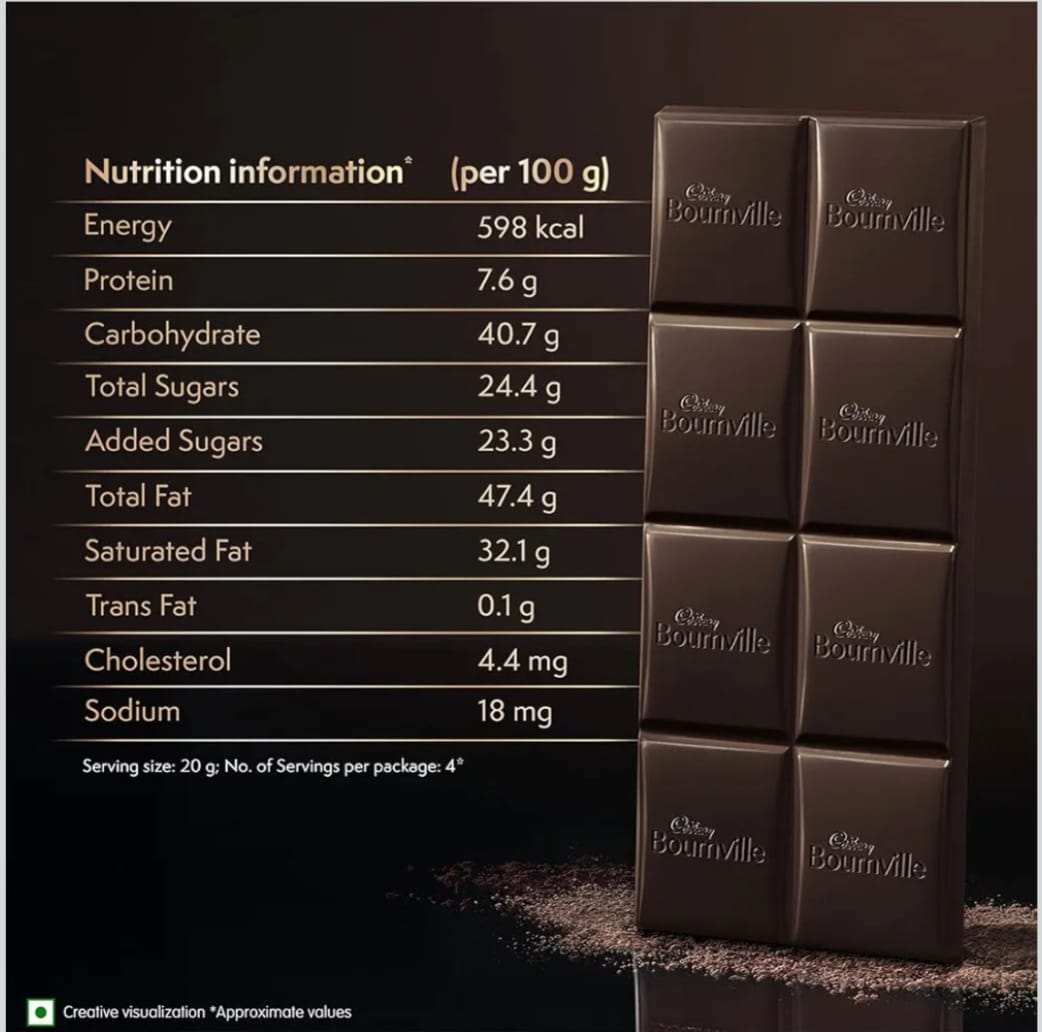 Cadbury Bournville Rich Cocoa 70% Dark Chocolate Bar, 75 Gm (Pack Of 3)
