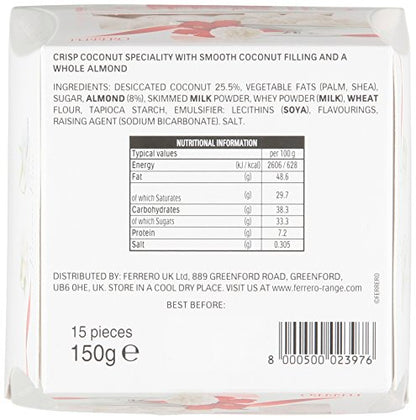Ferrero Raffaello ,Almond, Coconut T3 X 16 Pcs Gift Box - 480 Gram