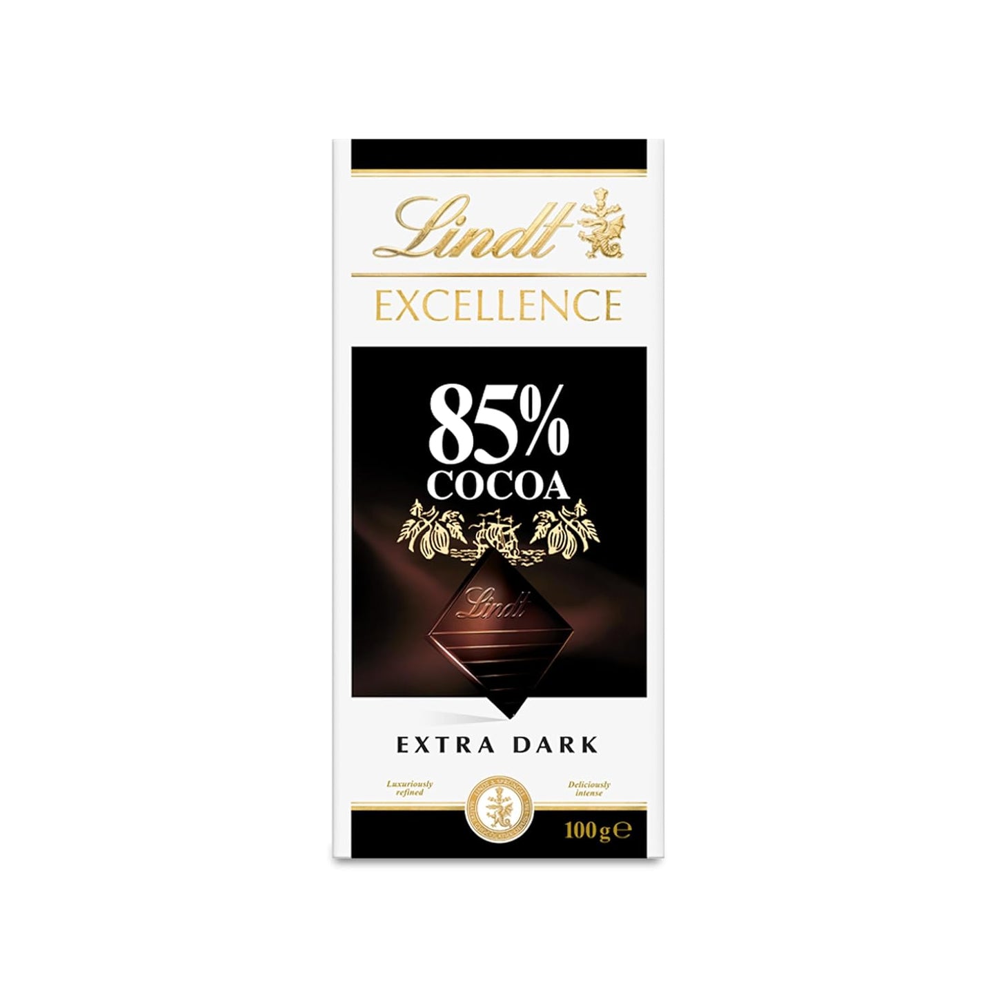 Lindt 85% Cocoa Dark Chocolate, 100 Gram