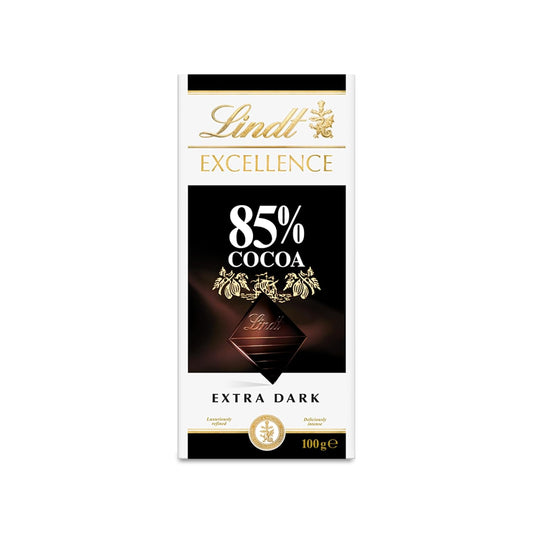 Lindt 85% Cocoa Dark Chocolate, 100 Gram