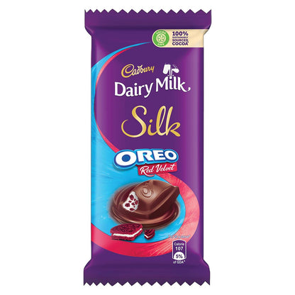 Cadbury Dairy Milk Silk Oreo Chocolate Bar, 124 g
