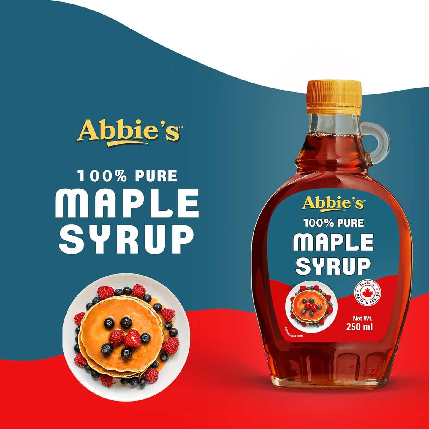 Abbie's Pure Maple Syrup,334.6 G (250 Ml)