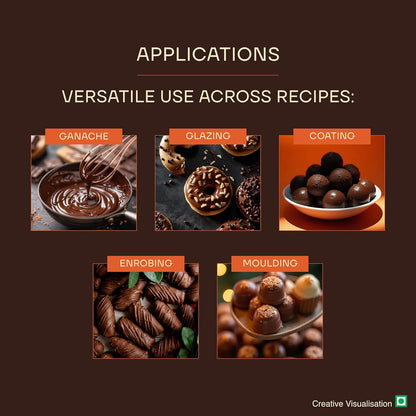 Callebaut 811 Dark Chocolate Callets 400 g | Belgian Chocolate | 54.5% Cocoa