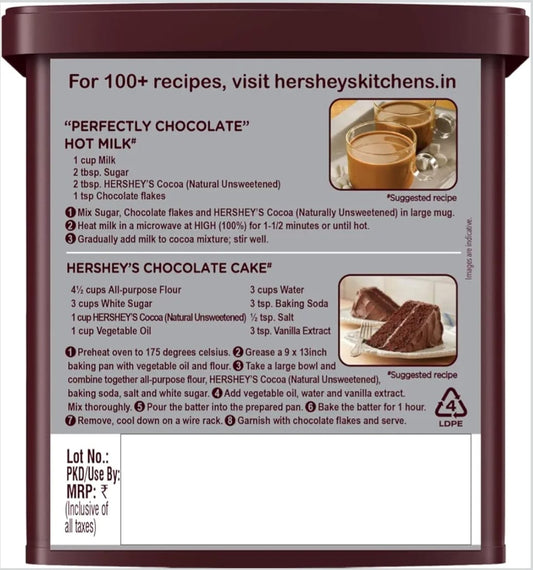 Hershey cocoa powder 225gm