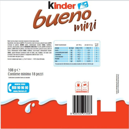 Kinder bueno mini 108 gm