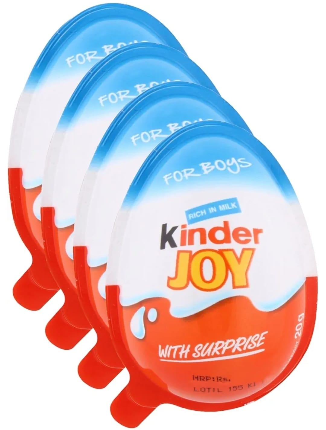 Kinder joy pack of 4