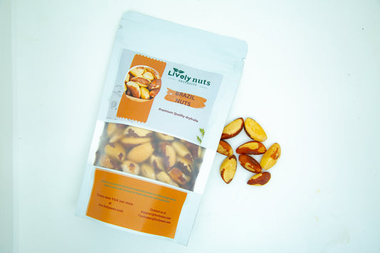 Livelynuts fresh brazil nuts 250gm
